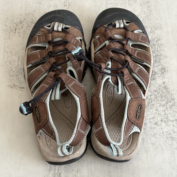 Keen Newport H2 Waterproof Sandals Womens Size 8.5 Hiking Trail Shoes Washable - Picture 5 of 7